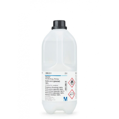 اسید استیک Acetic acid (glacial) 100% Merck 100063