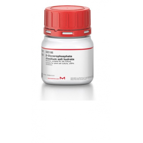 بتا گلیسیرول فسفات β-Glycerophosphate disodium salt hydrate sigma G9422