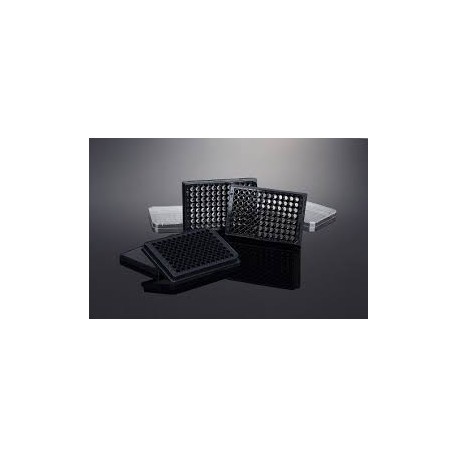 Cell Culture Plate Black 96 Wells Sterile