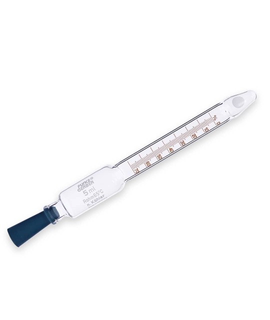 بوتیرومتر خامه 70% فانک ژربر آلمان butyrometer cream GERBER