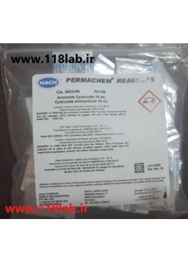 معرف  نیتروژن آمونیاک  ریجنت نیتروژن آمونیاک   Nitrogen-Ammonia Reagent Set Salicylate Method Hach  2668000