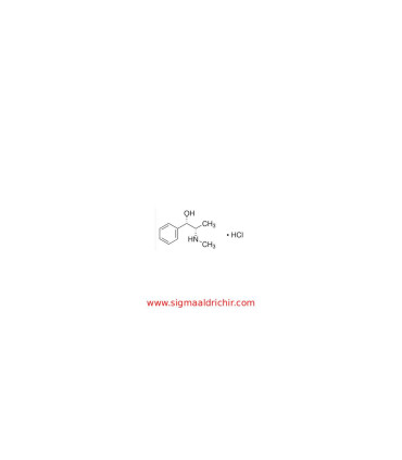 استاندارد مرجع سودوافدرین هیدروکلراید Pseudoephedrine hydrochloride sigma P3850000