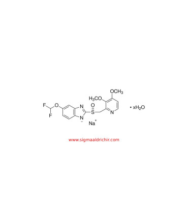 پانتوپرازول سدیم هیدرات Pantoprazole sodium hydrate Sigma-Aldrich P0021