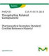 رفرنس استاندارد تئوفیلین دی Theophylline Related Compound D USP Reference Standard sigma 1653048