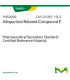 رفرنس استاندارد الوپرینول ای Allopurinol impurity E sigma A0350050