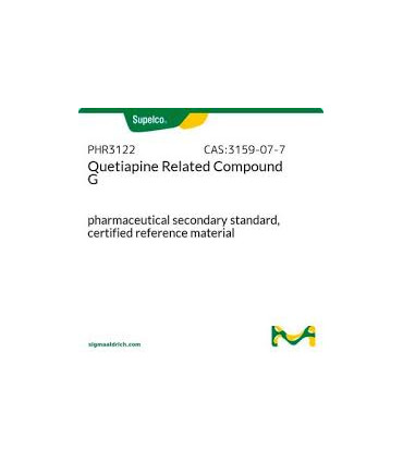استاندارد مرجع USP کوئتیاپین Quetiapine Related Compound B USP Reference Standard Sigma 1592737