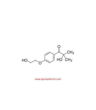 ۲-هیدروکسی-۴′-(۲-هیدروکسی‌اتوکسی)-۲-متیل پروپیوفنون 2Hydroxy-4′-(2-hydroxyethoxy)-2-methylpropiophenone sigma 410896