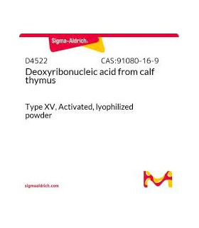 دئوکسی‌ریبونوکلئیک اسید   Deoxyribonucleic acid from calf thymus sigma D4522