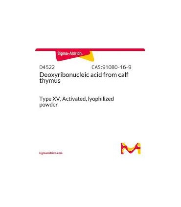 دئوکسی‌ریبونوکلئیک اسید   Deoxyribonucleic acid from calf thymus sigma D4522