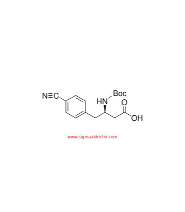 (R)-بوک-4-سیانو-D-بتا-هوموفنیل‌آلانین  Boc-4-cyano-D-β-Homophe-OH(R) sigma 90368