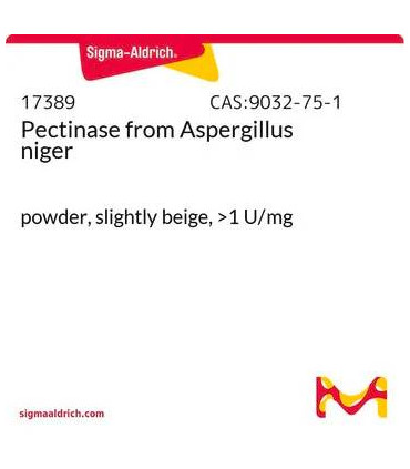 پکتیناز از آسپرژیلوس نایج  Pectinase from Aspergillus niger sigma 17389
