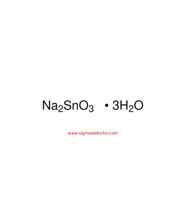سدیم استانات تری‌هیدرات  Sodium stannate trihydrate sigma 336262