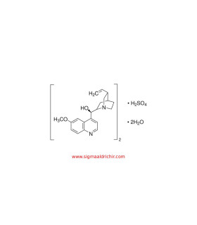 کینین همی‌سولفات نمک مونو هیدرات  Quinine hemisulfate salt monohydrate Sigma-Aldrich 22640