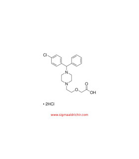 ستیریزین دی‌هیدروکلراید استاندارد مرجع فارماکوپه اروپا  Cetirizine Dihydrochloride EP Reference Standard Sigma Y0001197