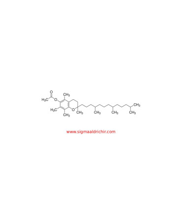 آلفا توکوفرول استات رفرنس استاندارد  α-Tocopherol acetate EP Reference Standard Sigma T1600000
