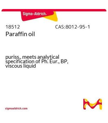 روغن پارافین  Paraffin oil Sigma 18512