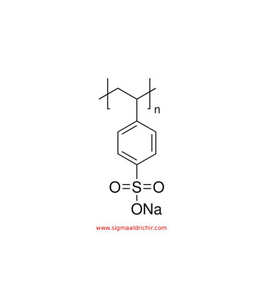 پلی(سدیم ۴-استایرن‌سولفونات)  Poly(sodium 4-styrenesulfonate) Sigma 243051