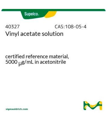 محلول وینیل استات  Vinyl Acetate Solution sigma 40327