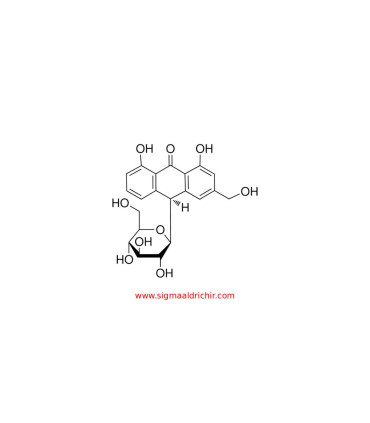آلوئین، استخراج‌شده از آلوئه کوراسائو  Aloin Sigma A0451