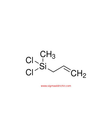 آلیل(دی‌کلرو)متیل‌سیلان   Allyl(dichloro)methylsilane Sigma 447277