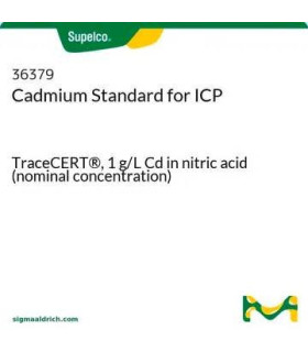 استاندارد کادمیوم  Cadmium Standard for ICP Sigma 36379