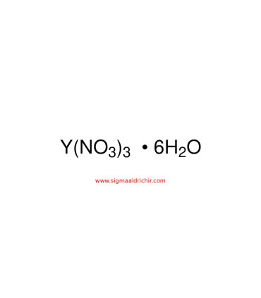نیترات ایتریم(III) هگزاهیدرات  Yttrium(III) nitrate hexahydrate Sigma 237957
