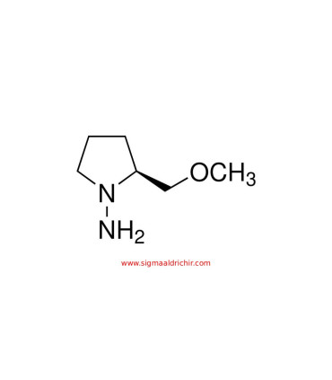 1-آمینو-2-(متوکسی‌متیل)پیرولیدین   (S)-(−)-1-Amino-2-(methoxymethyl)pyrrolidine Sigma 281573