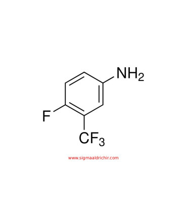 4-فلوئورو-3-(تری‌فلوئورومتیل)آنیلین   4Fluoro-3-(trifluoromethyl)aniline Sigma 217778