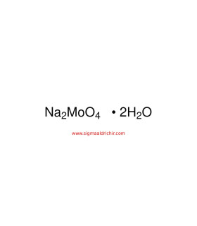 مولیبدات سدیم دی‌هیدراته   Sodium molybdate dihydrate Sigma M1651