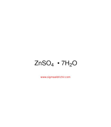 سولفات روی هپتاهیدراته   Zinc sulfate heptahydrate Sigma Z1001