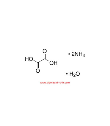 اگزالات آمونیوم مونوهیدرات   Ammonium oxalate monohydrate Sigma A8545