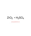 اکسید زیرکونیوم(IV) سولفاته    Zirconium(IV) oxide, sulfated Sigma 499250