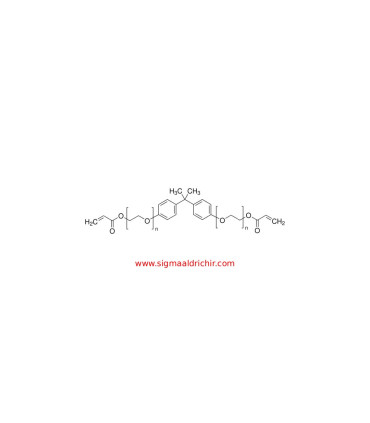 دی‌آکریلات اتوکسیله بیسفنول   Bisphenol A ethoxylate diacrylate Sigma 412090