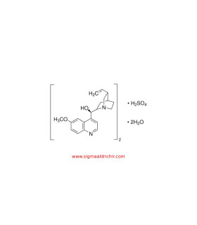 همی‌ سولفات کوینین مونوهیدرات    Quinine hemisulfate salt monohydrate Sigma 22642