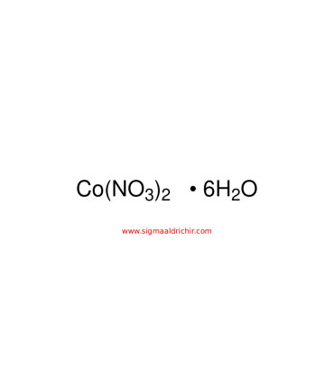 نیترات کبالت(II) هگزاهیدرات   Cobalt(II) nitrate hexahydrate Sigma 230375