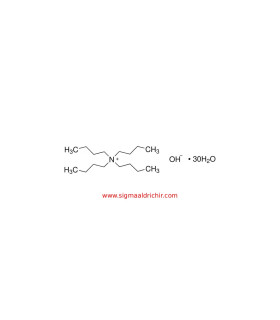 هیدروکسید تترا‌بوتیل‌آمونیوم ۳۰-هیدراته    Tetrabutylammonium hydroxide 30-hydrate Sigma 86866