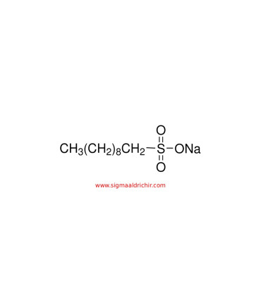 سدیم ۱-دکان‌ سولفونات    Sodium 1-decanesulfonate Sigma D3412