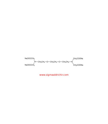 نمک تتراسدیم   Ethylene glycol-bis(β-aminoethyl ether)-N,N,N′,N′-tetraacetic acid tetrasodium salt Sigma E8145