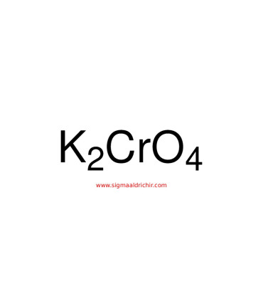 کرومات پتاسیم   Potassium chromate Sigma 12249