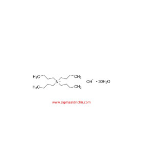 هیدروکسید تترابوتیل‌آمونیوم ۳۰ آبه   Tetrabutylammonium hydroxide 30-hydrate Sigma 86859