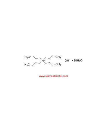 هیدروکسید تترابوتیل‌آمونیوم ۳۰ آبه   Tetrabutylammonium hydroxide 30-hydrate Sigma 86859