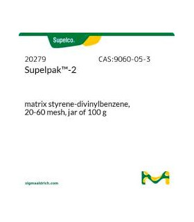 جاذب استایرن-دی‌وینیل‌بنزن   Supelpak™-2 Sigma 20279