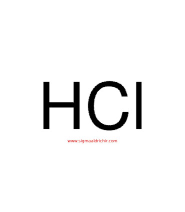 اسید هیدروکلریک    Hydrochloric acid Sigma 1.00318