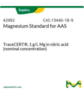 استاندارد منیزیم     Magnesium Standard for AAS Sigma 42992