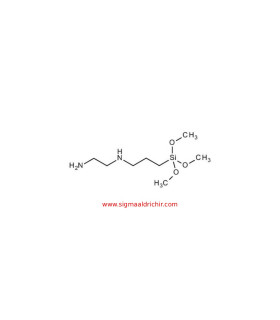 (2-آمینو اتیل)-3-آمینوپروپیل تری‌متوکسی‌سیلان    N-(2-Aminoethyl)-3-aminopropyltrimethoxysilane Sigma 819172